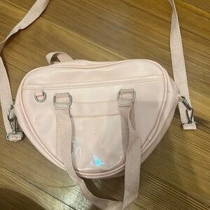 SHEIN heart shaped purse